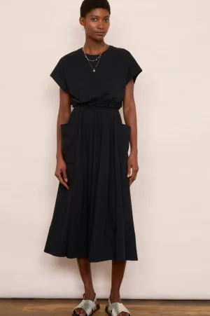 WYSE London Dresses & Jumpsuits-Carolina Jersey Dress - Black