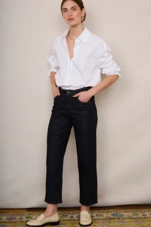 WYSE London Jeans-Daisy Girlfriend Jean - Indigo
