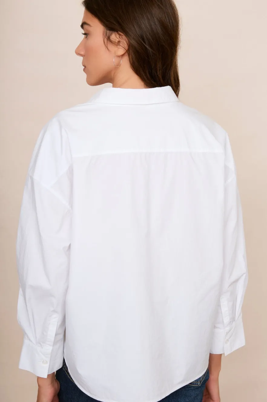 WYSE London Tops-Db X Wyse Cotton Shirt - White