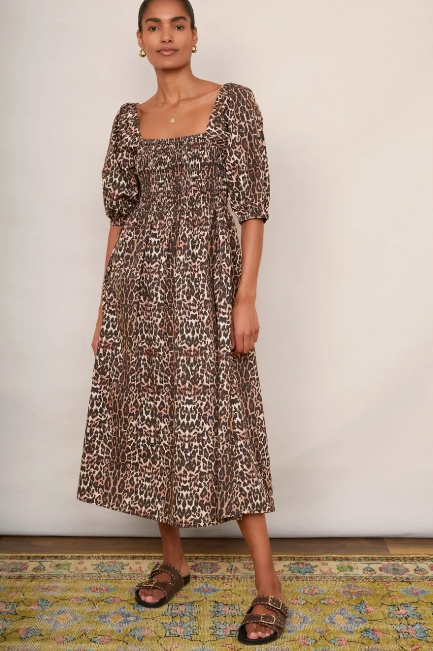 WYSE London Dresses & Jumpsuits-Isodora Dress - Leopard