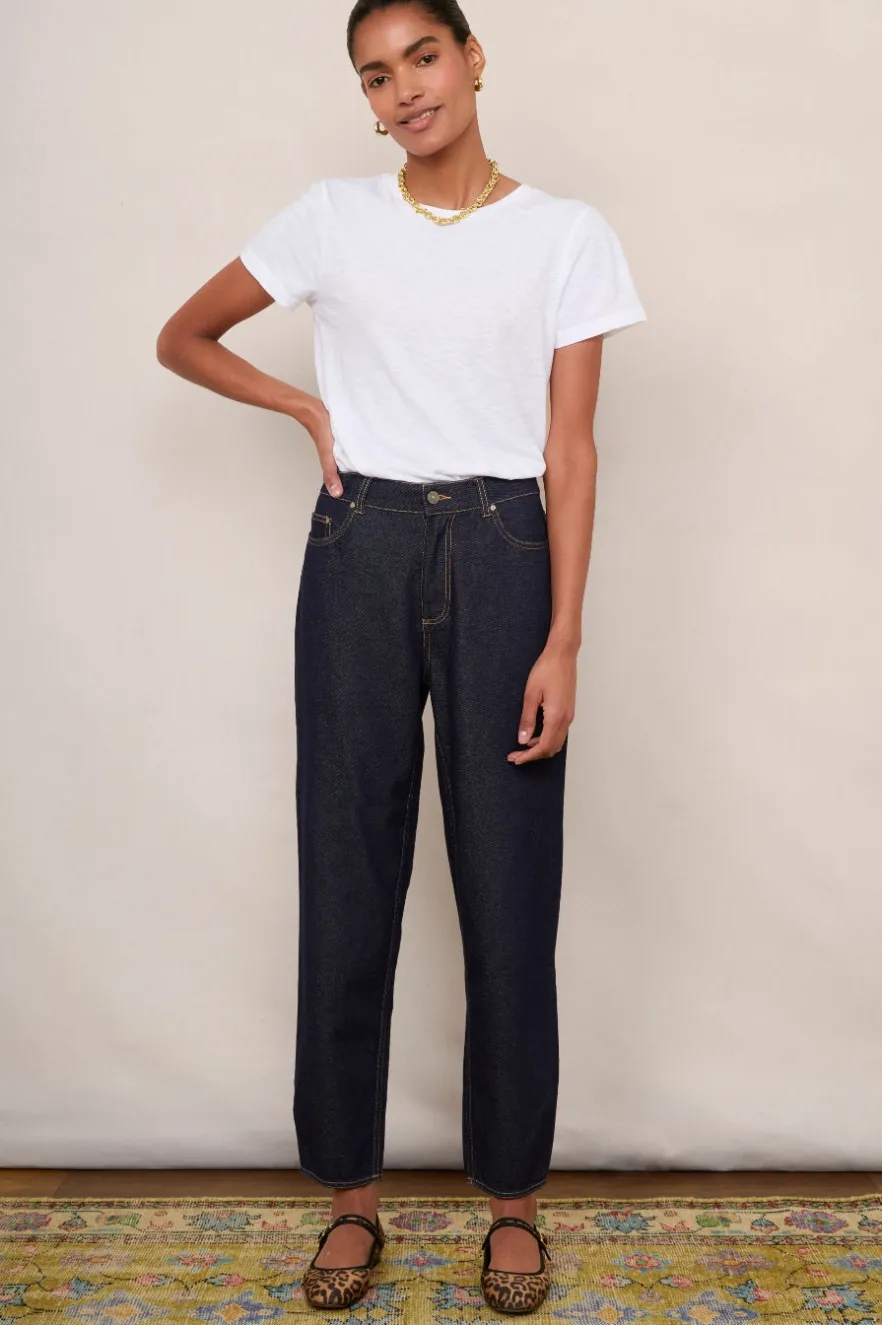 WYSE London Jeans-June Tapered Jean - Rinse Wash