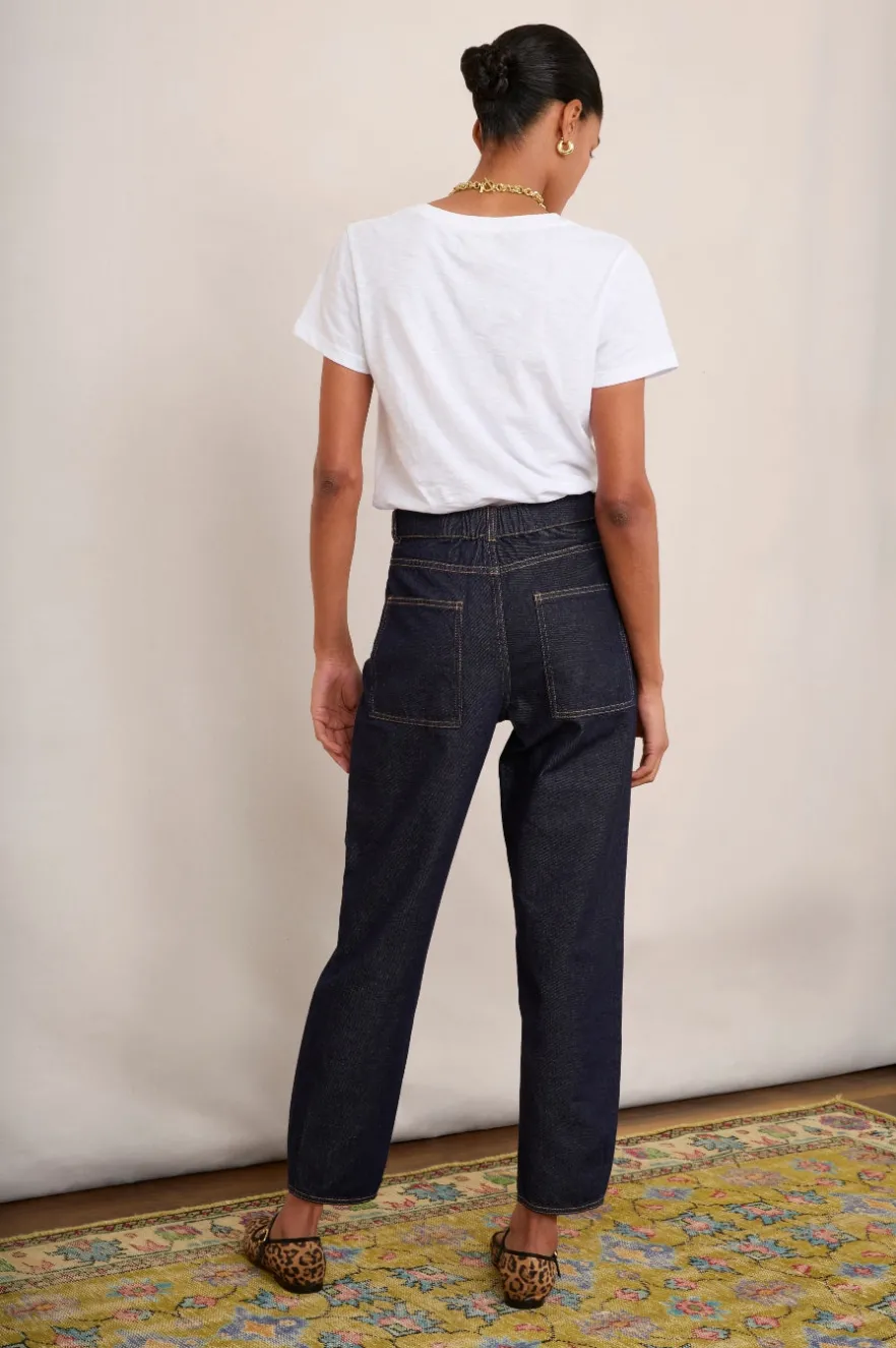 WYSE London Jeans-June Tapered Jean - Rinse Wash