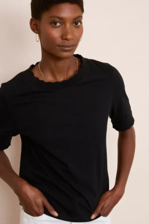 WYSE London Holiday-Matilda Tee - Black