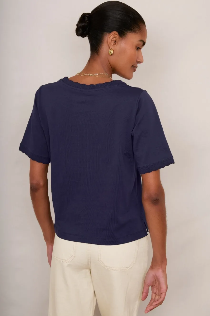 WYSE London Holiday-Matilda Tee - Midnight