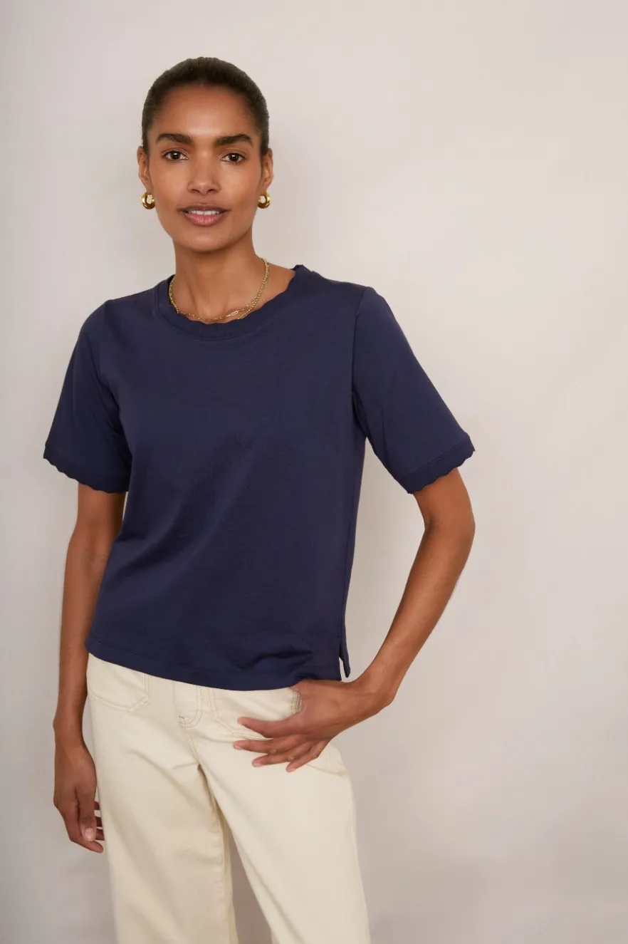 WYSE London Holiday-Matilda Tee - Midnight