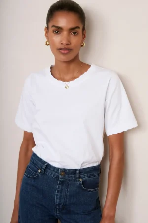WYSE London Holiday-Matilda Tee - White