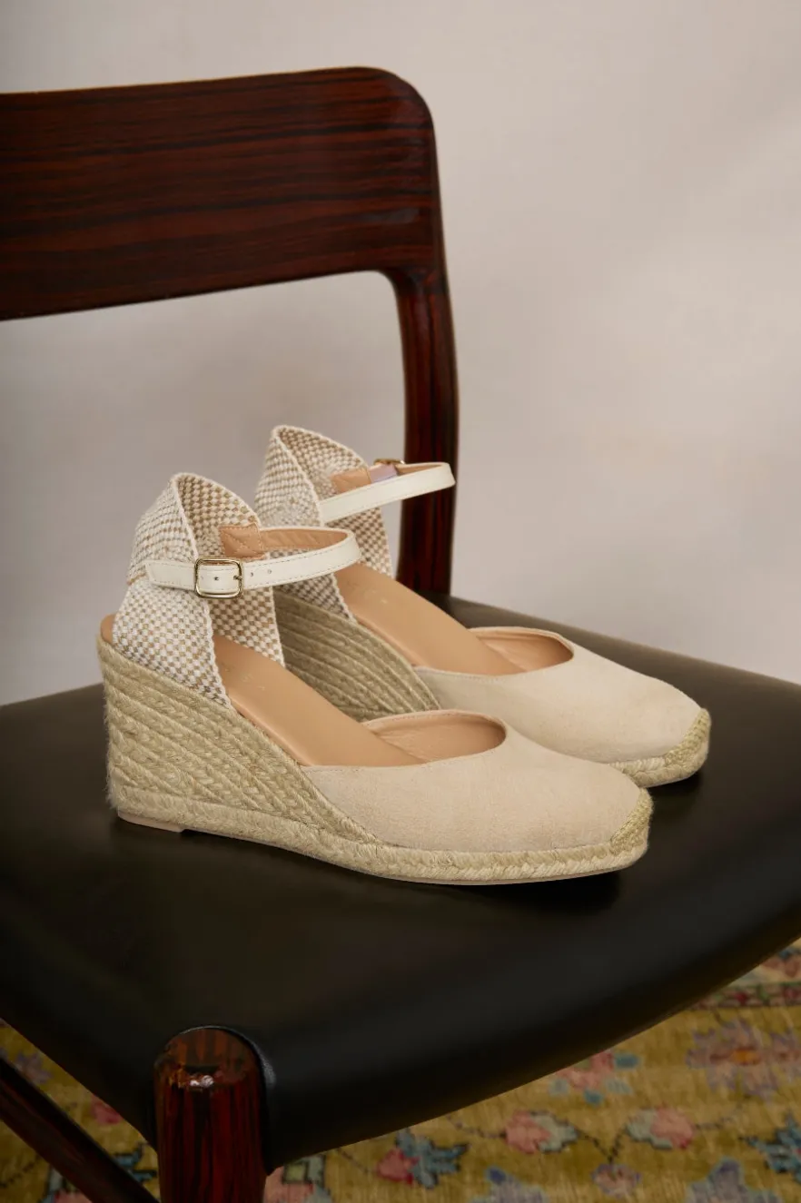 WYSE London Accessories & Shoes-Serena Espadrille - Natural
