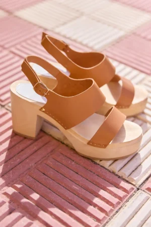 WYSE London Accessories & Shoes-Wyse X You You Yaark Clogs - Camel